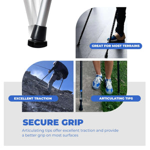 Millennial In-Motion Forearm Crutches, 1 Pair