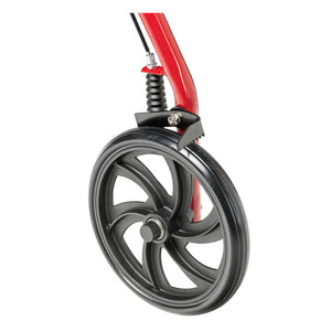 Drive Steel 4 Wheel Rollator with Fold Up Removable Back
