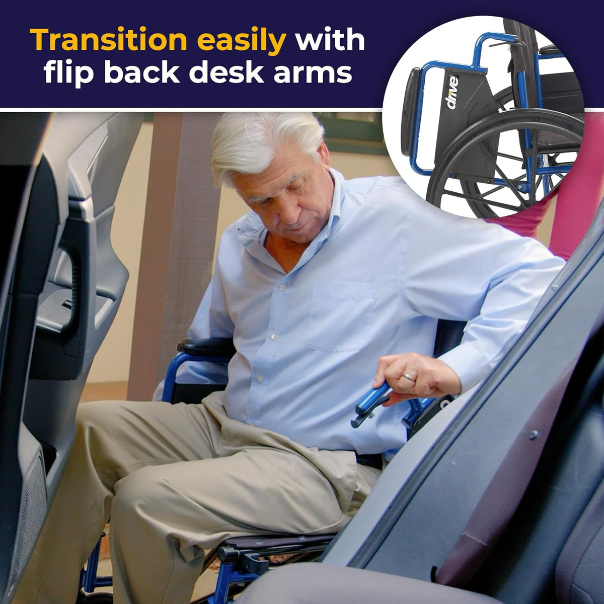 Drive Blue Streak Wheelchair