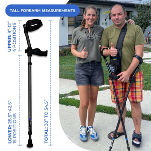 Millennial In-Motion Forearm Crutches, 1 Pair