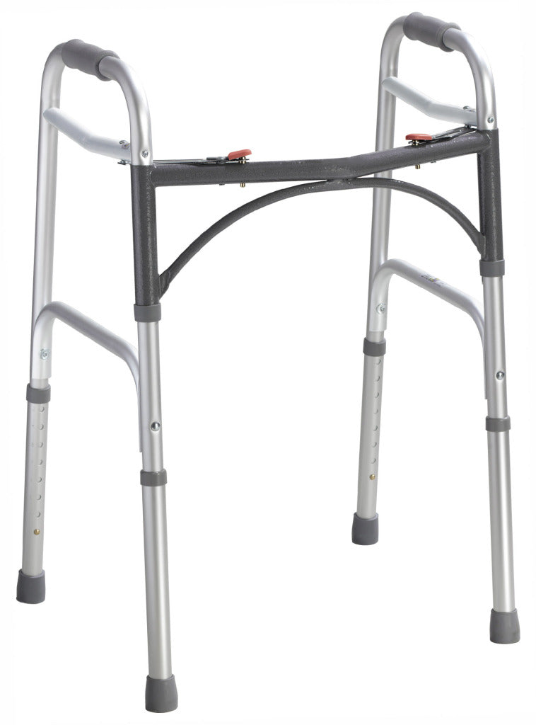 Drive Deluxe Two-Button Walker