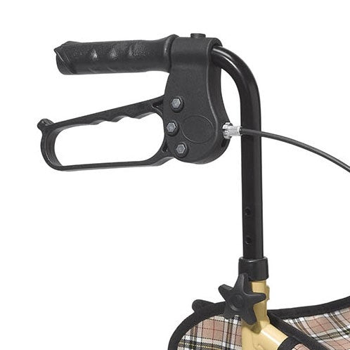 Drive Winnie Lite Supreme 3 Wheel Aluminum Rollator - Brake and Handle
