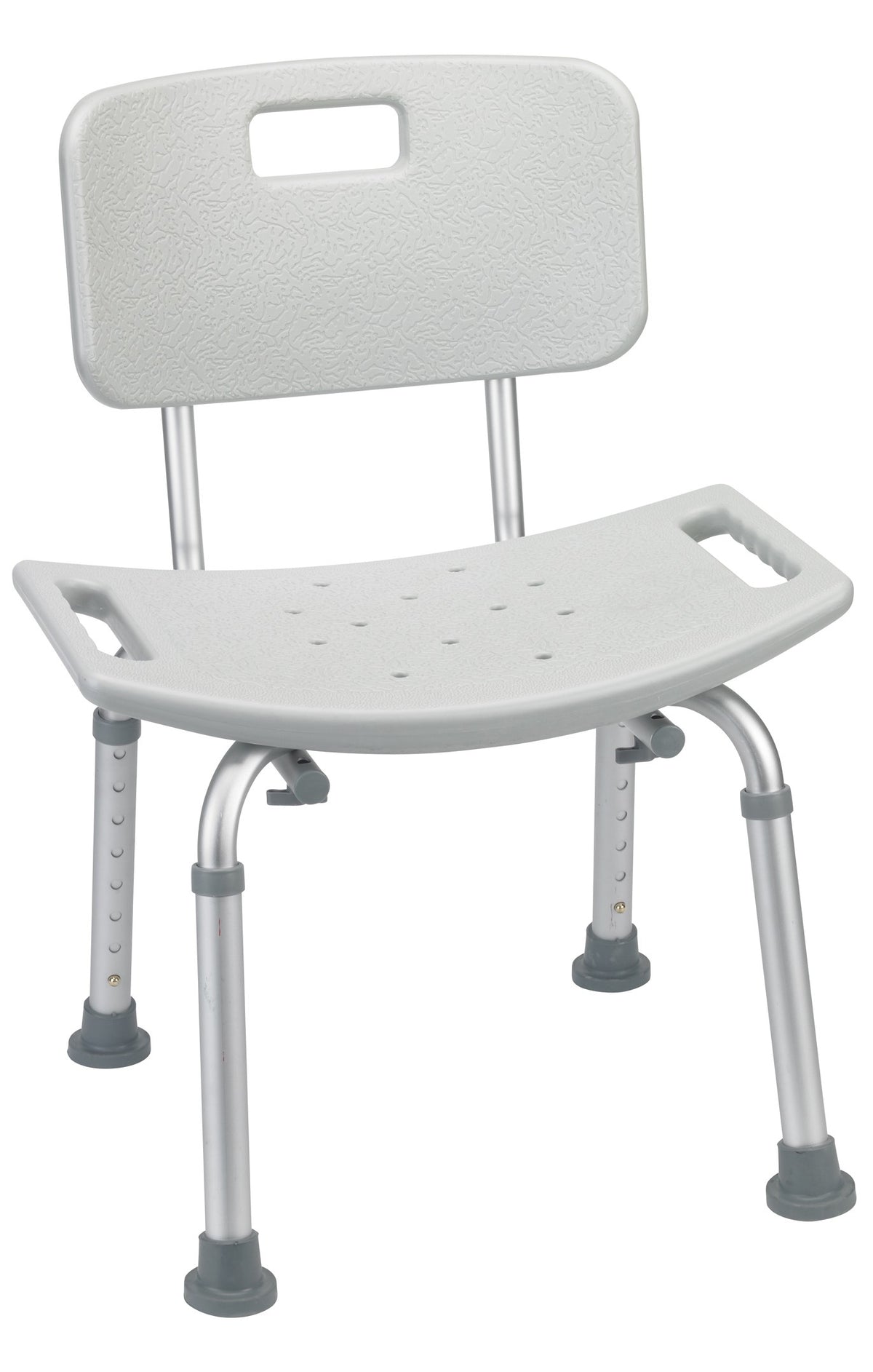 Drive Bath Bench with Tool Free Removable Back, Grey